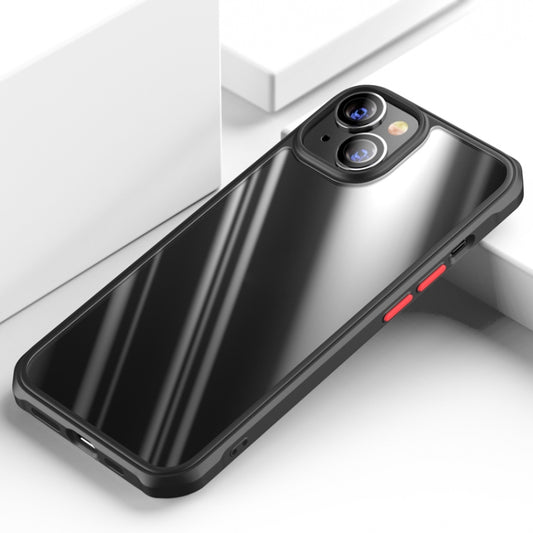 For iPhone 14 iPAKY Shockproof PC + TPU Protective Phone Case (Black) - iPhone 14 Cases by iPAKY | Online Shopping UK | buy2fix