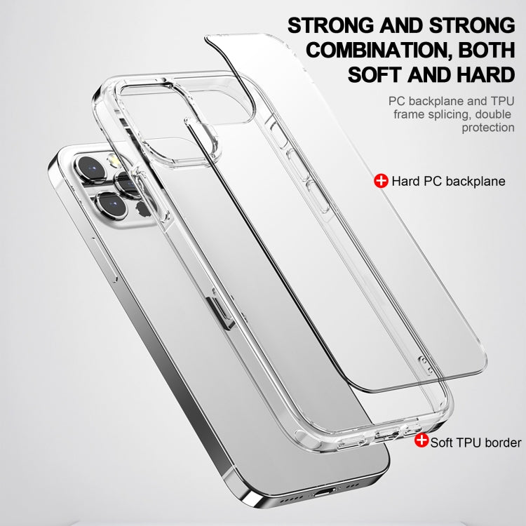For iPhone 14 Pro Max iPAKY Aurora Series Shockproof PC + TPU Protective Phone Case (Transparent) - iPhone 14 Pro Max Cases by iPAKY | Online Shopping UK | buy2fix