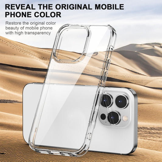For iPhone 14 Plus iPAKY Aurora Series Shockproof PC + TPU Protective Phone Case (Transparent) - iPhone 14 Plus Cases by iPAKY | Online Shopping UK | buy2fix