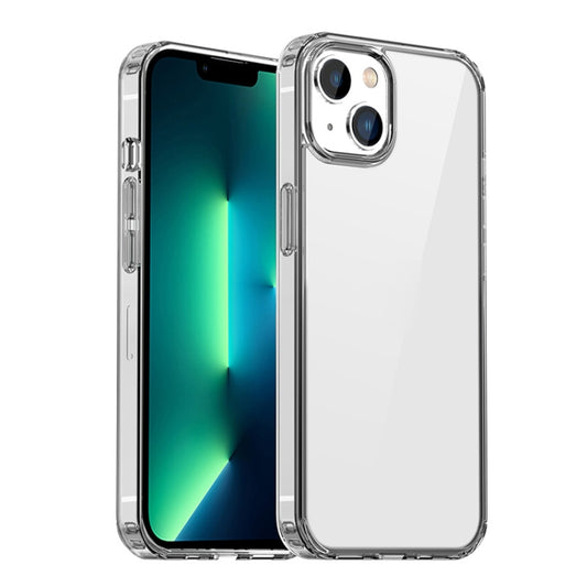 For iPhone 14 iPAKY Shockproof PC + TPU Protective Phone Case (Transparent) - iPhone 14 Cases by iPAKY | Online Shopping UK | buy2fix
