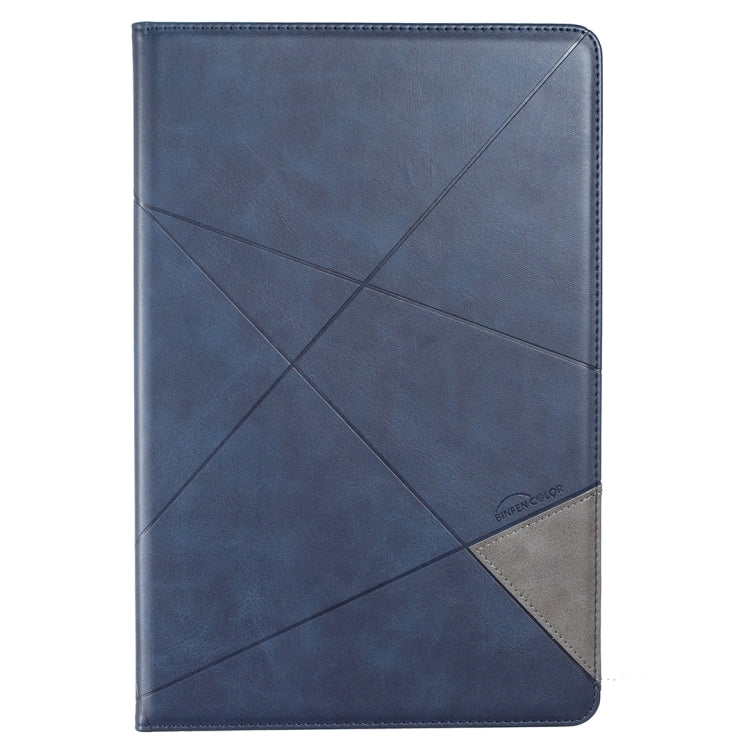 For Samsung Galaxy Tab S8 / Tab S7+ / Tab S7 FE Prismatic Leather Tablet Case(Blue) by buy2fix