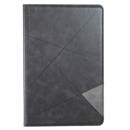 For Samsung Galaxy Tab S8 / Tab S7+ / Tab S7 FE Prismatic Leather Tablet Case(Black) by buy2fix