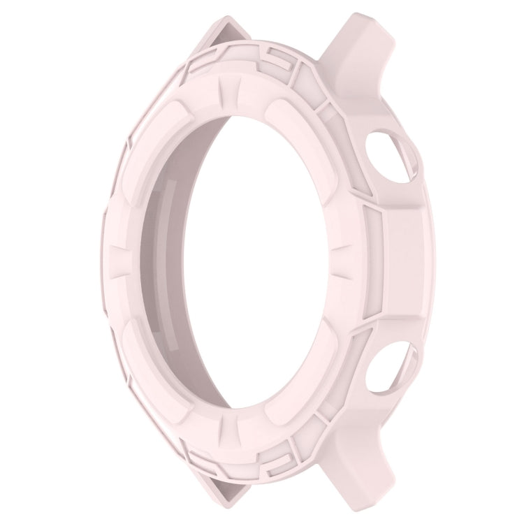 For Realme watch S RMA207 Armor Hollow TPU Watch Case(Light Pink) - Watch Case by buy2fix | Online Shopping UK | buy2fix