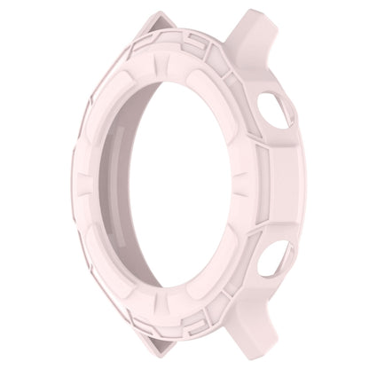 For Realme watch S RMA207 Armor Hollow TPU Watch Case(Light Pink) - Watch Case by buy2fix | Online Shopping UK | buy2fix