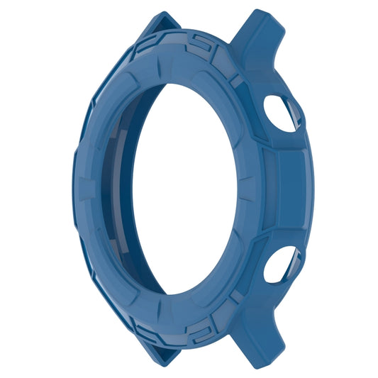 For Realme watch S RMA207 Armor Hollow TPU Watch Case(Dark Blue) - Watch Case by buy2fix | Online Shopping UK | buy2fix