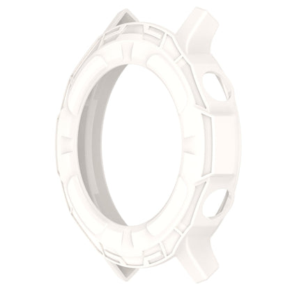 For Realme watch S RMA207 Armor Hollow TPU Watch Case(Lvory White) - Watch Case by buy2fix | Online Shopping UK | buy2fix