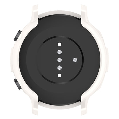 For Realme watch S RMA207 Armor Hollow TPU Watch Case(Lvory White) - Watch Case by buy2fix | Online Shopping UK | buy2fix