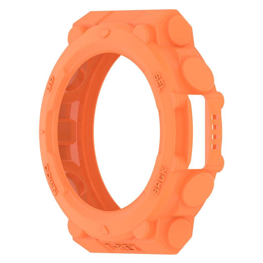 For Amazfit T-Rex 2 Armor Hollow TPU Watch Case(Orange) - Watch Cases by buy2fix | Online Shopping UK | buy2fix