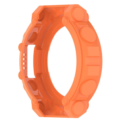 For Amazfit T-Rex 2 Armor Hollow TPU Watch Case(Orange) - Watch Cases by buy2fix | Online Shopping UK | buy2fix
