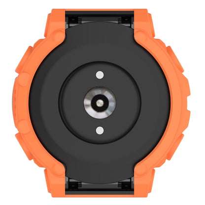 For Amazfit T-Rex 2 Armor Hollow TPU Watch Case(Orange) - Watch Cases by buy2fix | Online Shopping UK | buy2fix