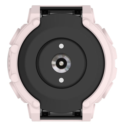 For Amazfit T-Rex 2 Armor Hollow TPU Watch Case(Light Pink) - Watch Cases by buy2fix | Online Shopping UK | buy2fix