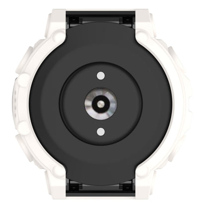 For Amazfit T-Rex 2 Armor Hollow TPU Watch Case(Lvory White) - Watch Cases by buy2fix | Online Shopping UK | buy2fix