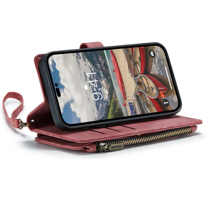 For iPhone 14 Pro Max CaseMe C30 Multifunctional Phone Leather Case (Red) - iPhone 14 Pro Max Cases by CaseMe | Online Shopping UK | buy2fix