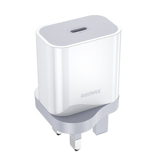 REMAX RP-U79 Speed Series 20W USB-C/Type-C Multi-Compatible Fast Charger, Specification:UK Plug(White) - USB Charger by REMAX | Online Shopping UK | buy2fix