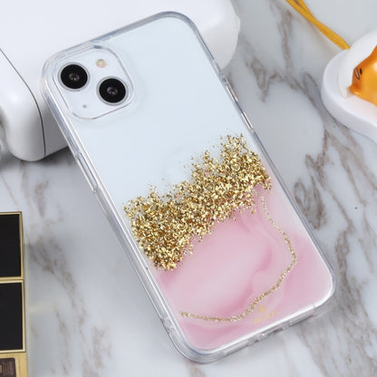 For iPhone 14 DFANS DESIGN Dual-color Starlight Shining Phone Case (Pink) - iPhone 14 Cases by DFANS DESIGN | Online Shopping UK | buy2fix