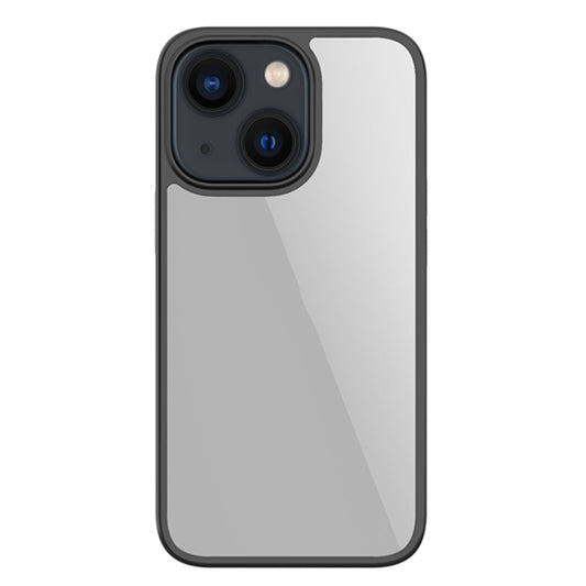 For iPhone 14 Mutural Jiantou Series Electroplating Phone Case (Black) - iPhone 14 Cases by Mutural | Online Shopping UK | buy2fix