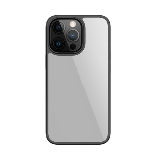 For iPhone 14 Pro Mutural Jiantou Series Electroplating Phone Case(Black) - iPhone 14 Pro Cases by Mutural | Online Shopping UK | buy2fix