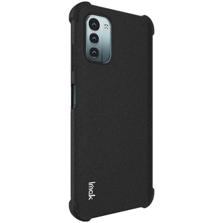 For Nokia G11/G21 IMAK All-inclusive Shockproof Airbag TPU Case (Matte Black) by imak