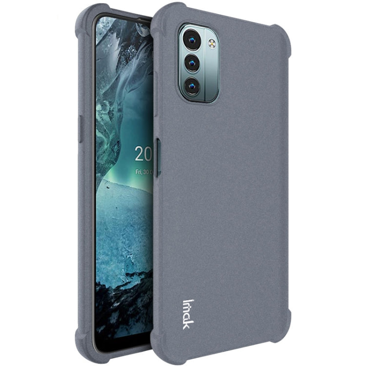 For Nokia G11/G21 IMAK All-inclusive Shockproof Airbag TPU Case (Matte Grey) by imak