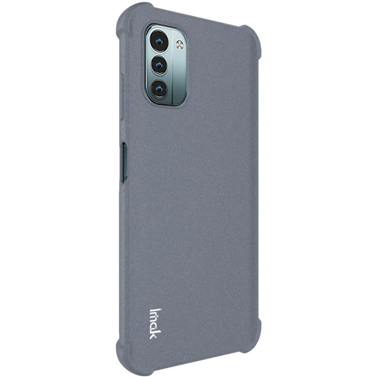For Nokia G11/G21 IMAK All-inclusive Shockproof Airbag TPU Case (Matte Grey) by imak