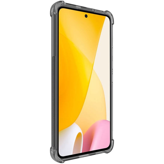 For Xiaomi 12 Lite 5G imak All-inclusive Shockproof Airbag TPU Case (Transparent Black) - Xiaomi Cases by imak | Online Shopping UK | buy2fix
