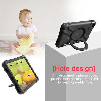 For iPad Pro 11 (2020) PC + Silicone Shockproof Combination Tablet Case with 360 Degree Rotating Holder & Handle(Black) - iPad Pro 11 (2020) Cases by buy2fix | Online Shopping UK | buy2fix