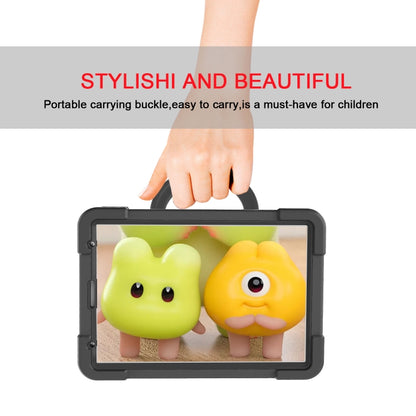 For iPad Pro 11 (2020) PC + Silicone Shockproof Combination Tablet Case with 360 Degree Rotating Holder & Handle(Black) - iPad Pro 11 (2020) Cases by buy2fix | Online Shopping UK | buy2fix