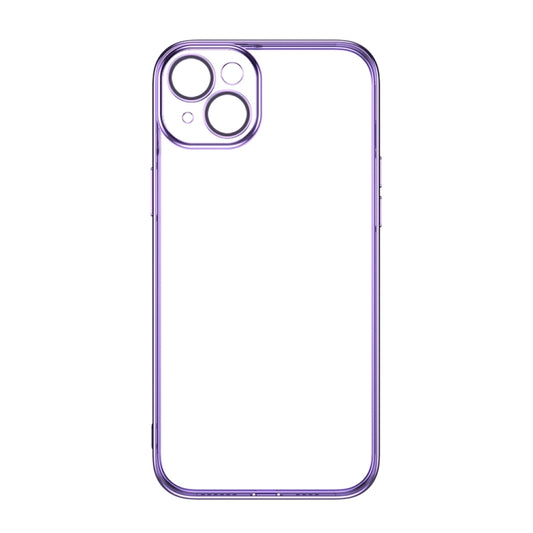 For iPhone 14 TOTUDESIGN AA-155 Series Electroplating TPU Phone Case (Purple) - iPhone 14 Cases by TOTUDESIGN | Online Shopping UK | buy2fix