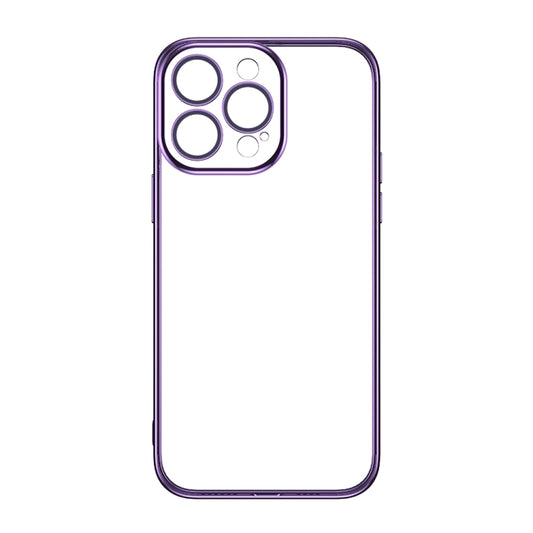 For iPhone 14 Pro Max TOTUDESIGN AA-155 Series Electroplating TPU Phone Case (Purple) - iPhone 14 Pro Max Cases by TOTUDESIGN | Online Shopping UK | buy2fix