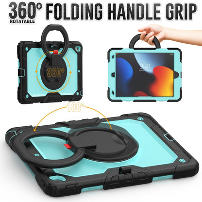 For iPad 10.2 2021 / 2020 / 2019 Bracelet Holder Silicone + PC Tablet Case(Light Blue) - iPad 10.2 Cases by buy2fix | Online Shopping UK | buy2fix
