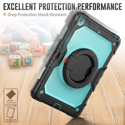 For iPad 10.2 2021 / 2020 / 2019 Bracelet Holder Silicone + PC Tablet Case(Light Blue) - iPad 10.2 Cases by buy2fix | Online Shopping UK | buy2fix