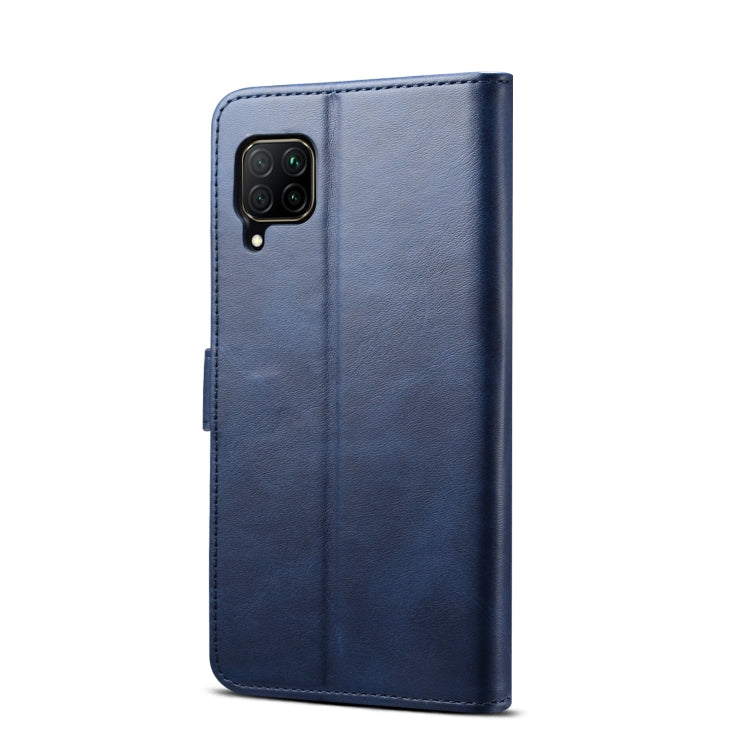 For Huawei P40 Lite/Nova 6 SE/7i GUSSIM Business Style Horizontal Flip Leather Case with Holder & Card Slots & Wallet(Blue) - Huawei Cases by GUSSIM | Online Shopping UK | buy2fix