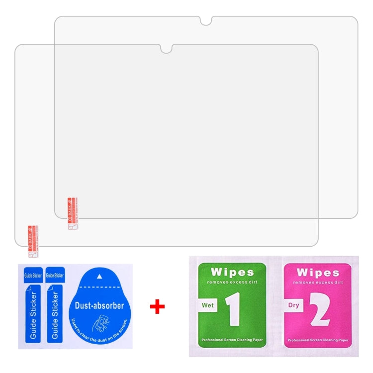 2 PCS 9H 0.3mm Explosion-proof Tempered Glass Film For Teclast P25 - Others by buy2fix | Online Shopping UK | buy2fix