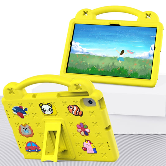 Handle Kickstand Children EVA Shockproof Tablet Case For Samsung Galaxy Tab A8 10.5 2022/2021 / Lenovo Tab M10 Plus 3rd Gen TB125FU 2022 10.6 inch / Huawei MatePad Pro 2021/2019 / Nokia T20 10.36 2021(Yellow) - Other Galaxy Tab PC by buy2fix | Online Shopping UK | buy2fix