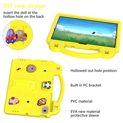Handle Kickstand Children EVA Shockproof Tablet Case For Samsung Galaxy Tab A8 10.5 2022/2021 / Lenovo Tab M10 Plus 3rd Gen TB125FU 2022 10.6 inch / Huawei MatePad Pro 2021/2019 / Nokia T20 10.36 2021(Yellow) - Other Galaxy Tab PC by buy2fix | Online Shopping UK | buy2fix