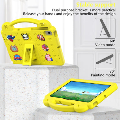 Handle Kickstand Children EVA Shockproof Tablet Case For Samsung Galaxy Tab A8 10.5 2022/2021 / Lenovo Tab M10 Plus 3rd Gen TB125FU 2022 10.6 inch / Huawei MatePad Pro 2021/2019 / Nokia T20 10.36 2021(Yellow) - Other Galaxy Tab PC by buy2fix | Online Shopping UK | buy2fix