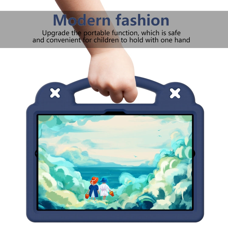 Handle Kickstand Children EVA Shockproof Tablet Case For Samsung Galaxy Tab A8 10.5 2022/2021 / Lenovo Tab M10 Plus 3rd Gen TB125FU 2022 10.6 inch / Huawei MatePad Pro 2021/2019 / Nokia T20 10.36 2021(Navy Blue) - Other Galaxy Tab PC by buy2fix | Online Shopping UK | buy2fix