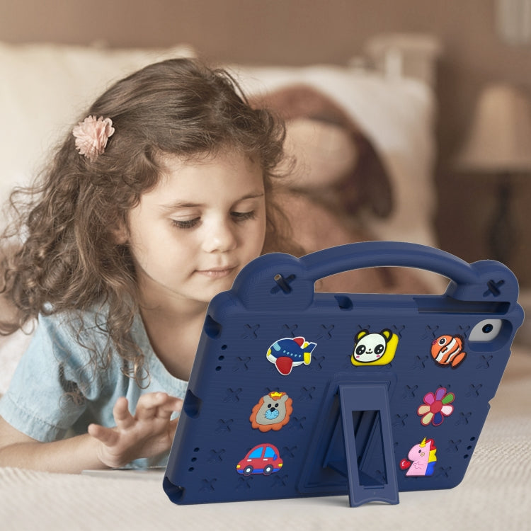 Handle Kickstand Children EVA Shockproof Tablet Case For Samsung Galaxy Tab A8 10.5 2022/2021 / Lenovo Tab M10 Plus 3rd Gen TB125FU 2022 10.6 inch / Huawei MatePad Pro 2021/2019 / Nokia T20 10.36 2021(Navy Blue) - Other Galaxy Tab PC by buy2fix | Online Shopping UK | buy2fix