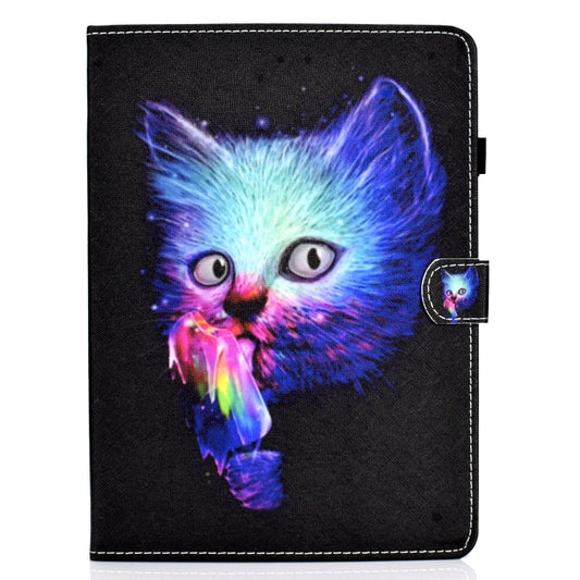For iPad Pro 11 2020 Sewing Thread TPU Left and Right Flat Leather Tablet Case with Sleep Function & Card Slot & Buckle Anti-skid Strip and Pen Cover(Symphony) - iPad Pro 11 (2020) Cases by buy2fix | Online Shopping UK | buy2fix