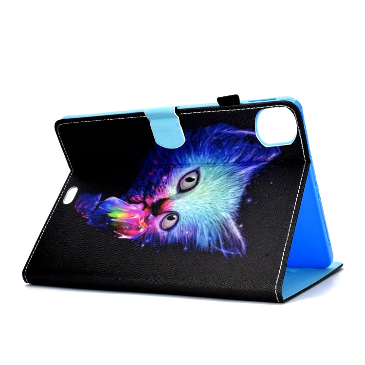 For iPad Pro 11 2020 Sewing Thread TPU Left and Right Flat Leather Tablet Case with Sleep Function & Card Slot & Buckle Anti-skid Strip and Pen Cover(Symphony) - iPad Pro 11 (2020) Cases by buy2fix | Online Shopping UK | buy2fix