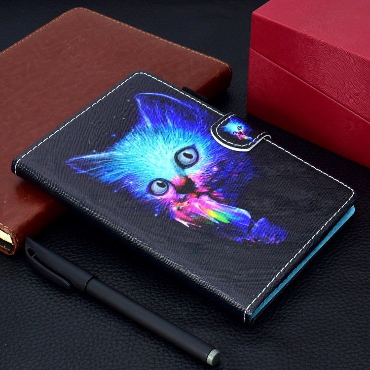 For iPad Pro 11 2020 Sewing Thread TPU Left and Right Flat Leather Tablet Case with Sleep Function & Card Slot & Buckle Anti-skid Strip and Pen Cover(Symphony) - iPad Pro 11 (2020) Cases by buy2fix | Online Shopping UK | buy2fix