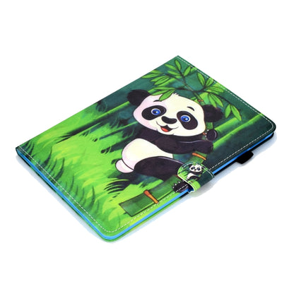For iPad Pro 11 2020 Sewing Thread TPU Left and Right Flat Leather Tablet Case with Sleep Function & Card Slot & Buckle Anti-skid Strip and Pen Cover(Hug Bear) - iPad Pro 11 (2020) Cases by buy2fix | Online Shopping UK | buy2fix