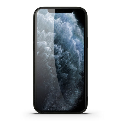 For iPhone 12 Pro Max Denior Elastic Card Slot PU + TPU Phone Case(Grey) - iPhone 12 Pro Max Cases by Denior | Online Shopping UK | buy2fix