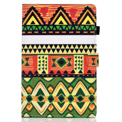 For iPad Pro 11 2020 Sewing Thread TPU Left and Right Flat Leather Tablet Case with Sleep Function & Card Slot & Buckle Anti-skid Strip and Pen Cover(Democratic Style) - iPad Pro 11 (2020) Cases by buy2fix | Online Shopping UK | buy2fix