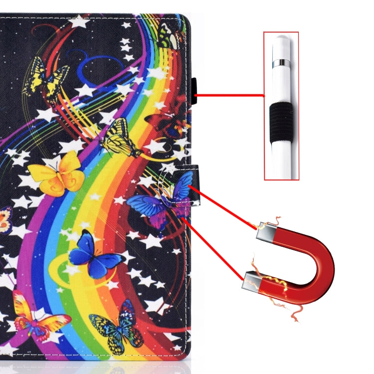 For iPad Pro 11 2020 Sewing Thread TPU Left and Right Flat Leather Tablet Case with Sleep Function & Card Slot & Buckle Anti-skid Strip and Pen Cover(Music Disc) - iPad Pro 11 (2020) Cases by buy2fix | Online Shopping UK | buy2fix