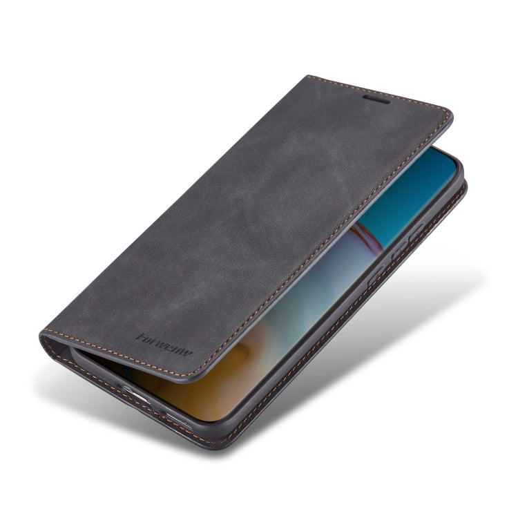 For Huawei P40 Pro / P40 Forwenw Dream Series Oil Edge Strong Magnetism Horizontal Flip Leather Case with Holder & Card Slots & Wallet & Photo Frame(Black) - Huawei Cases by Forwenw | Online Shopping UK | buy2fix