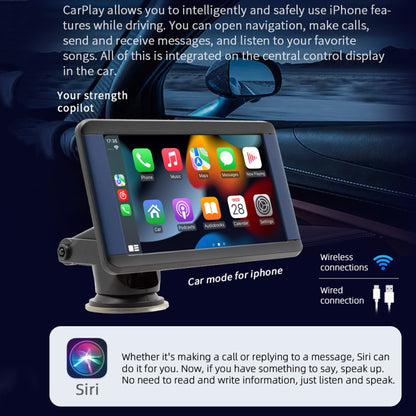 B300C 7 inch Car MP5 Player Carplay Mobile Phone Internet Tablet Monitor - Car MP3 & MP4 & MP5 by buy2fix | Online Shopping UK | buy2fix