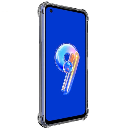For Asus Zenfone 9 5G IMAK All-inclusive Shockproof Airbag TPU Case (Transparent Black) - ASUS Cases by imak | Online Shopping UK | buy2fix