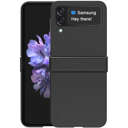 For Samsung Galaxy Z Flip4 5G IMAK JS-3 Series Colorful PC Case(Black) by imak
