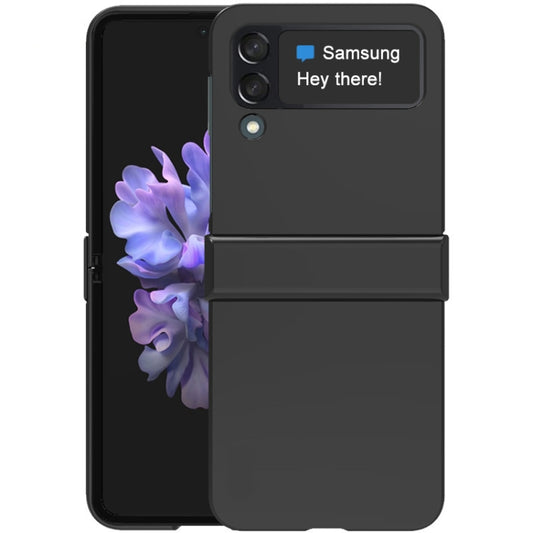 For Samsung Galaxy Z Flip4 5G IMAK JS-3 Series Colorful PC Case(Black) by imak